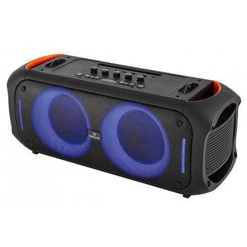 Портативная акустика REAL-EL X-795 (EL121600022) Black купить в Украине: Киев, Днепр, Харьков, Одесса  | Низкая цена, отзывы, характеристики от TELEMART фото