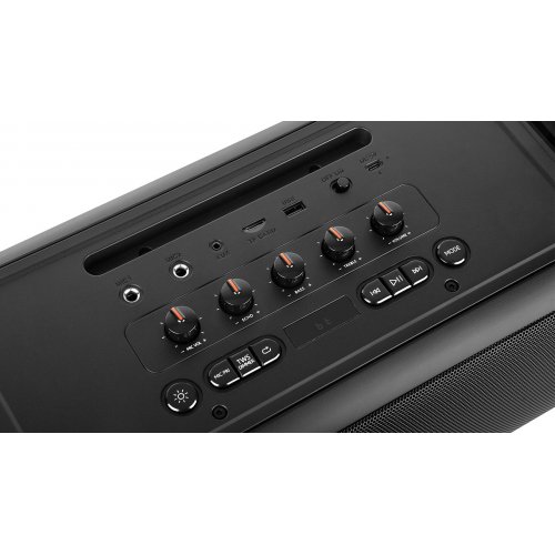 Портативная акустика REAL-EL X-795 (EL121600022) Black купить в Украине: Киев, Днепр, Харьков, Одесса  | Низкая цена, отзывы, характеристики от TELEMART фото