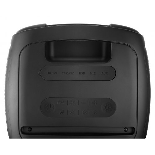 Портативная акустика REAL-EL X-760 (EL121600029) Black купить в Украине: Киев, Днепр, Харьков, Одесса  | Низкая цена, отзывы, характеристики от TELEMART фото