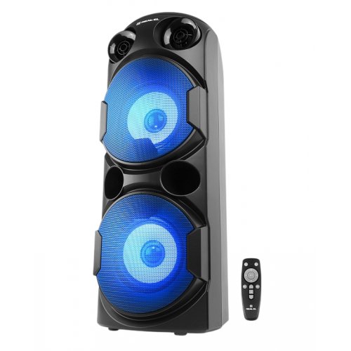 Портативная акустика REAL-EL X-780 (EL121600030) Black купить в Украине: Киев, Днепр, Харьков, Одесса  | Низкая цена, отзывы, характеристики от TELEMART фото