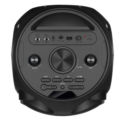 Портативная акустика REAL-EL X-780 (EL121600030) Black купить в Украине: Киев, Днепр, Харьков, Одесса  | Низкая цена, отзывы, характеристики от TELEMART фото