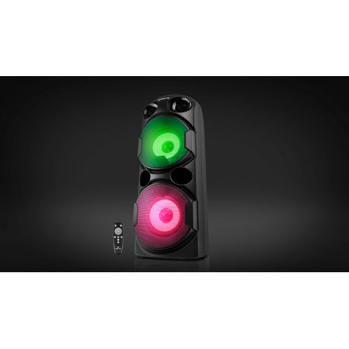 Портативная акустика REAL-EL X-780 (EL121600030) Black купить в Украине: Киев, Днепр, Харьков, Одесса  | Низкая цена, отзывы, характеристики от TELEMART фото