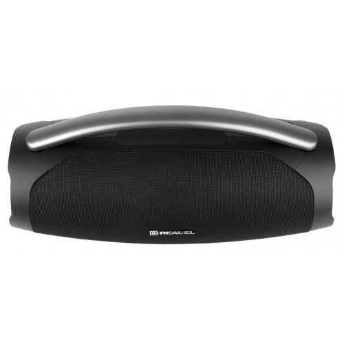 Портативная акустика REAL-EL X-755 (EL121600031) Black купить в Украине: Киев, Днепр, Харьков, Одесса  | Низкая цена, отзывы, характеристики от TELEMART фото