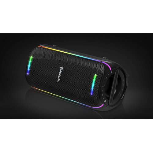 Портативная акустика REAL-EL X-775 (EL121600032) Black купить в Украине: Киев, Днепр, Харьков, Одесса  | Низкая цена, отзывы, характеристики от TELEMART фото