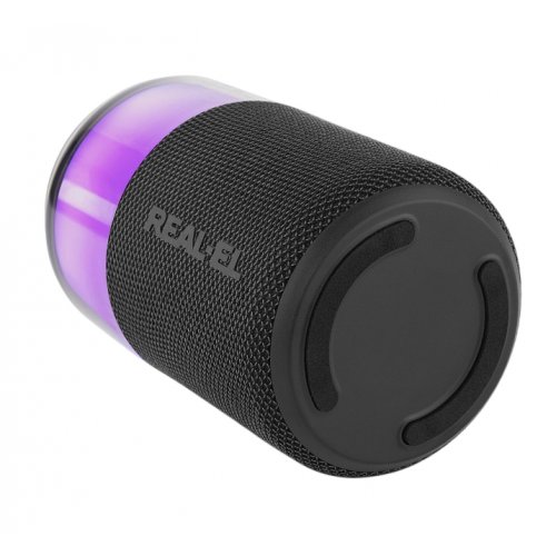 Портативна акустика REAL-EL X-705 (EL121600024) Black купити в Україні: Київ, Львів, Хмельницький, Тернопіль, Івано-Франківськ | Низька ціна, відгуки, характеристики від TELEMART фото