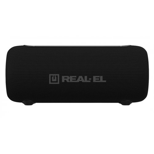 Портативная акустика REAL-EL X-725 (EL121600028) Black купить в Украине: Киев, Днепр, Харьков, Одесса  | Низкая цена, отзывы, характеристики от TELEMART фото