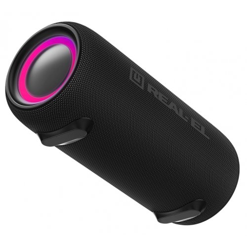 Портативная акустика REAL-EL X-725 (EL121600028) Black купить в Украине: Киев, Днепр, Харьков, Одесса  | Низкая цена, отзывы, характеристики от TELEMART фото