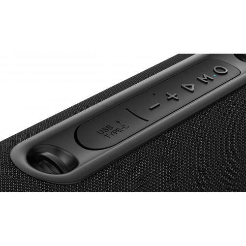 Портативная акустика REAL-EL X-725 (EL121600028) Black купить в Украине: Киев, Днепр, Харьков, Одесса  | Низкая цена, отзывы, характеристики от TELEMART фото