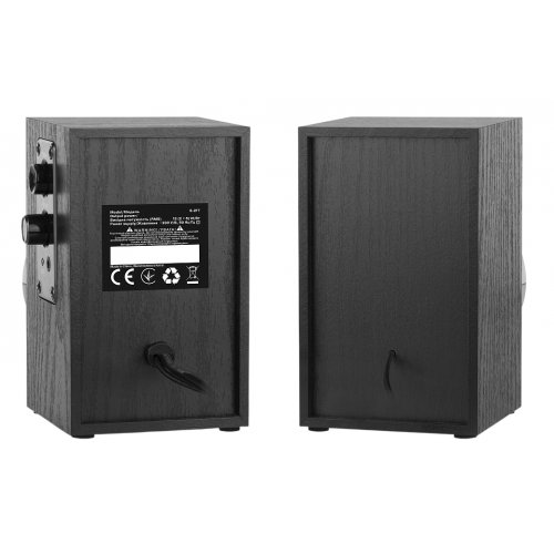 Акустическая система REAL-EL S-217 (EL121200013) Black купить в Украине: Киев, Днепр, Харьков, Одесса  | Низкая цена, отзывы, характеристики от TELEMART фото