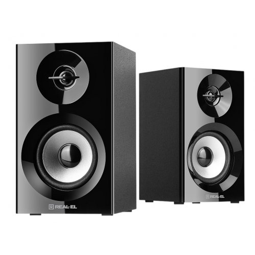 Акустична система REAL-EL S-228 (EL121200014) Black купити в Україні: Київ, Львів, Хмельницький, Тернопіль, Івано-Франківськ | Низька ціна, відгуки, характеристики від TELEMART фото