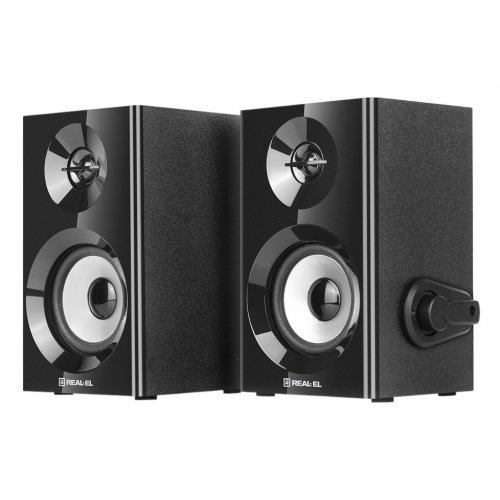 Акустична система REAL-EL S-228 (EL121200014) Black купити в Україні: Київ, Львів, Хмельницький, Тернопіль, Івано-Франківськ | Низька ціна, відгуки, характеристики від TELEMART фото