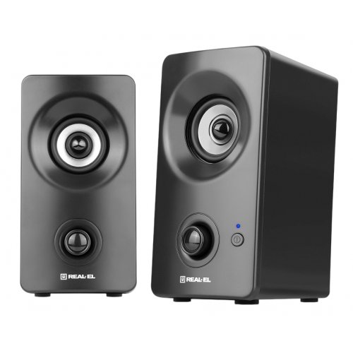 Акустична система REAL-EL S-405 (EL121100016) Black купити в Україні: Київ, Львів, Хмельницький, Тернопіль, Івано-Франківськ | Низька ціна, відгуки, характеристики від TELEMART фото