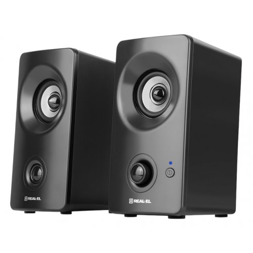 Акустична система REAL-EL S-405 (EL121100016) Black купити в Україні: Київ, Львів, Хмельницький, Тернопіль, Івано-Франківськ | Низька ціна, відгуки, характеристики від TELEMART фото