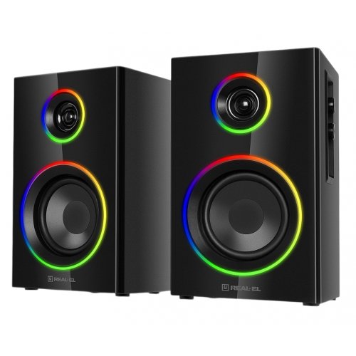 Акустична система REAL-EL S-410 (EL121200016) Black купити в Україні: Київ, Львів, Хмельницький, Тернопіль, Івано-Франківськ | Низька ціна, відгуки, характеристики від TELEMART фото