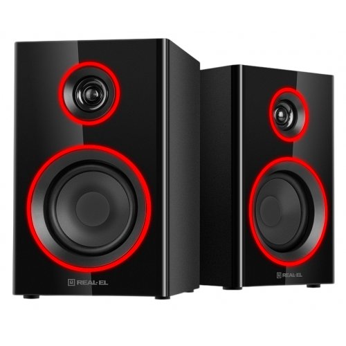 Акустична система REAL-EL S-410 (EL121200016) Black купити в Україні: Київ, Львів, Хмельницький, Тернопіль, Івано-Франківськ | Низька ціна, відгуки, характеристики від TELEMART фото