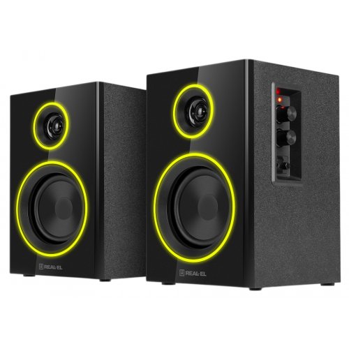 Акустична система REAL-EL S-410 (EL121200016) Black купити в Україні: Київ, Львів, Хмельницький, Тернопіль, Івано-Франківськ | Низька ціна, відгуки, характеристики від TELEMART фото