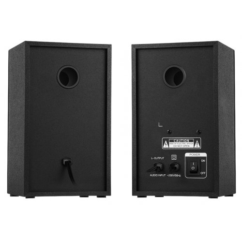 Акустична система REAL-EL S-410 (EL121200016) Black купити в Україні: Київ, Львів, Хмельницький, Тернопіль, Івано-Франківськ | Низька ціна, відгуки, характеристики від TELEMART фото