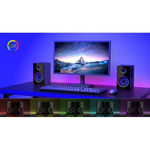 Акустична система REAL-EL S-410 (EL121200016) Black купити в Україні: Київ, Львів, Хмельницький, Тернопіль, Івано-Франківськ | Низька ціна, відгуки, характеристики від TELEMART фото