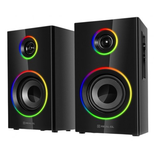 Акустическая система REAL-EL S-415 (EL121200017) Black купить в Украине: Киев, Днепр, Харьков, Одесса  | Низкая цена, отзывы, характеристики от TELEMART фото