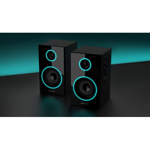 Акустическая система REAL-EL S-415 (EL121200017) Black купить в Украине: Киев, Днепр, Харьков, Одесса  | Низкая цена, отзывы, характеристики от TELEMART фото