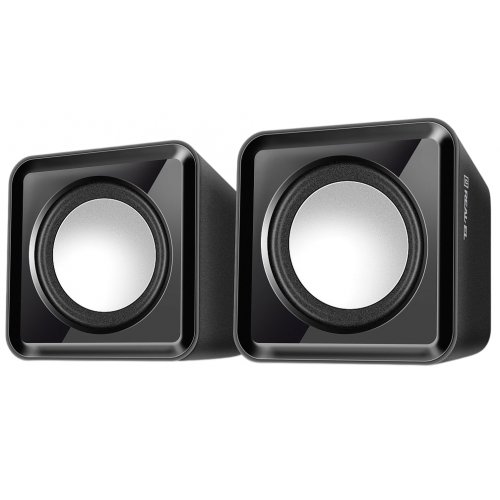 Акустическая система REAL-EL S-10 (EL121100020) Black купить в Украине: Киев, Днепр, Харьков, Одесса  | Низкая цена, отзывы, характеристики от TELEMART фото
