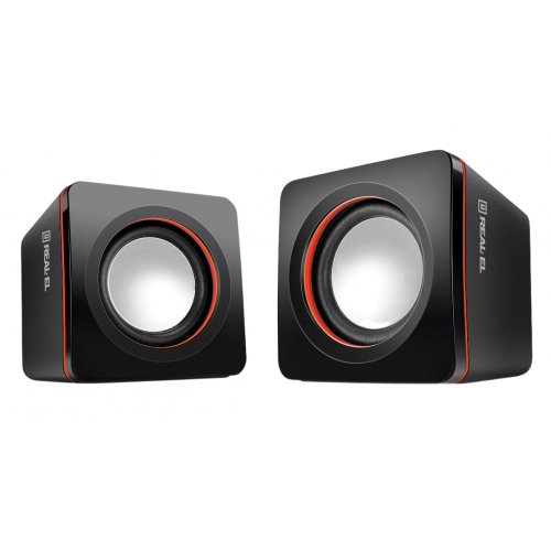 Акустическая система REAL-EL S-13 (EL121100021) Black купить в Украине: Киев, Днепр, Харьков, Одесса  | Низкая цена, отзывы, характеристики от TELEMART фото