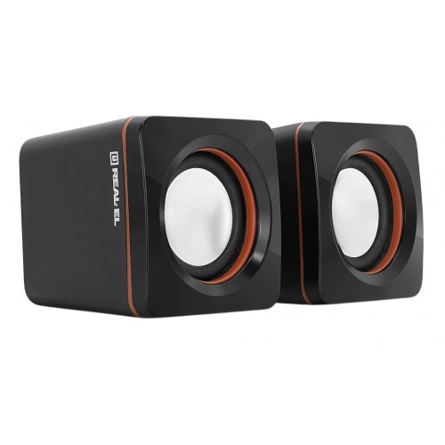 Акустическая система REAL-EL S-13 (EL121100021) Black купить в Украине: Киев, Днепр, Харьков, Одесса  | Низкая цена, отзывы, характеристики от TELEMART фото