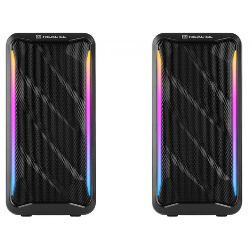 Акустическая система REAL-EL S-130 (EL121100018) Black купить в Украине: Киев, Днепр, Харьков, Одесса  | Низкая цена, отзывы, характеристики от TELEMART фото