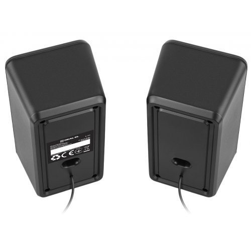 Акустическая система REAL-EL S-130 (EL121100018) Black купить в Украине: Киев, Днепр, Харьков, Одесса  | Низкая цена, отзывы, характеристики от TELEMART фото