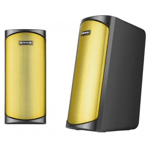 Акустическая система REAL-EL S-135 (EL121100019) Black купить в Украине: Киев, Днепр, Харьков, Одесса  | Низкая цена, отзывы, характеристики от TELEMART фото