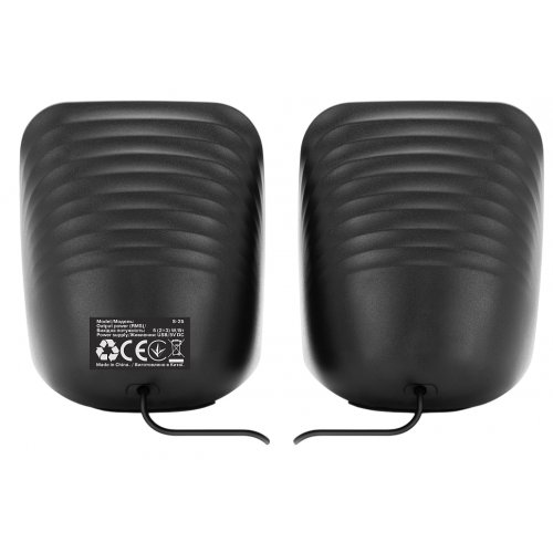 Акустическая система REAL-EL S-25 (EL121100022) Black купить в Украине: Киев, Днепр, Харьков, Одесса  | Низкая цена, отзывы, характеристики от TELEMART фото