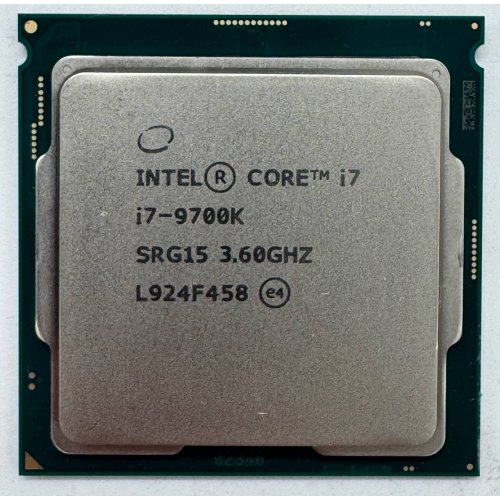 Процесор Intel Core i7-9700K 3.6(4.9)GHz 12MB s1151 Tray (Відновлено продавцем, 853049) купити в Україні: Київ, Львів, Хмельницький, Тернопіль, Івано-Франківськ | Перевірка сумісності, низька ціна, відгуки, характеристики від TELEMART фото