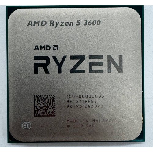 Процесор AMD Ryzen 5 3600 3.6(4.2)GHz 32MB sAM4 Tray (100-000000031) (Відновлено продавцем, 853051) купити в Україні: Київ, Львів, Хмельницький, Тернопіль, Івано-Франківськ | Перевірка сумісності, низька ціна, відгуки, характеристики від TELEMART фото