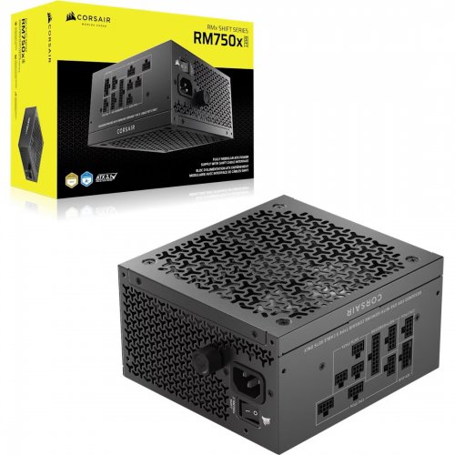 Блок живлення Corsair RM750x Shift ATX 3.1 750W (CP-9020298-EU) купити в Україні: Київ, Львів, Хмельницький, Тернопіль, Івано-Франківськ | Перевірка сумісності, низька ціна, відгуки, характеристики від TELEMART фото