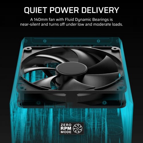 Блок живлення Corsair HX1500i Shift ATX 3.1 1500W (CP-9020269-EU) купити в Україні: Київ, Львів, Хмельницький, Тернопіль, Івано-Франківськ | Перевірка сумісності, низька ціна, відгуки, характеристики від TELEMART фото