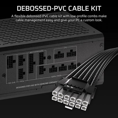 Блок живлення Corsair HX1200i Shift ATX 3.1 1200W (CP-9020267-EU) купити в Україні: Київ, Львів, Хмельницький, Тернопіль, Івано-Франківськ | Перевірка сумісності, низька ціна, відгуки, характеристики від TELEMART фото