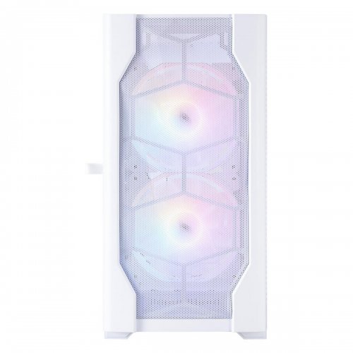 Корпус 1stPlayer D4-M-WH-2F1P-W-1F1-W без БЖ White купити в Україні: Київ, Львів, Хмельницький, Тернопіль, Івано-Франківськ | Перевірка сумісності, низька ціна, відгуки, характеристики від TELEMART фото