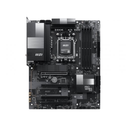 Материнская плата MSI PRO B850-V EVO WIFI (sAM5, AMD B850) купить в Украине: Киев, Днепр, Харьков, Одесса  | Проверка совместимости, низкая цена, отзывы, характеристики от TELEMART фото