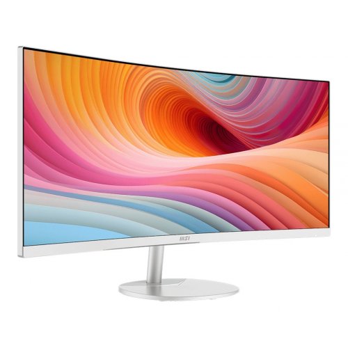 Монитор MSI 34" PRO MP341CQ E12 White купить в Украине: Киев, Днепр, Харьков, Одесса  | Низкая цена, отзывы, характеристики от TELEMART фото