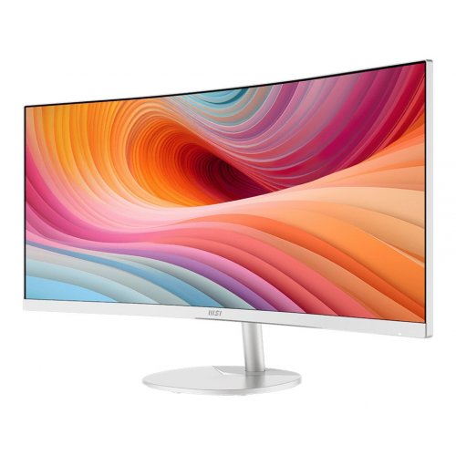 Монитор MSI 34" PRO MP341CQ E12 White купить в Украине: Киев, Днепр, Харьков, Одесса  | Низкая цена, отзывы, характеристики от TELEMART фото