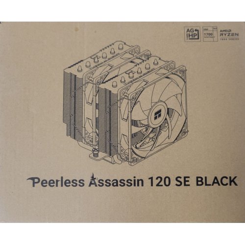 Уценка кулер Thermalright Peerless Assassin 120 SE Black SAMPLE (після, 853091) купить в Украине: Киев, Днепр, Харьков, Одесса  | Проверка совместимости, низкая цена, отзывы, характеристики от TELEMART фото