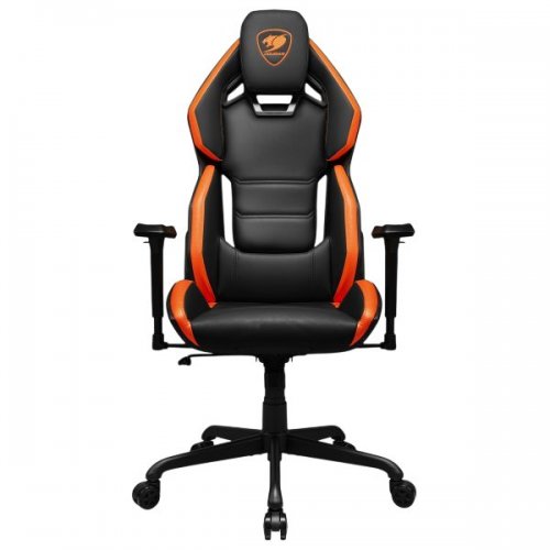 Игровое кресло Cougar Hotrod Black/Orange купить в Украине: Киев, Днепр, Харьков, Одесса  | Низкая цена, отзывы, характеристики от TELEMART фото