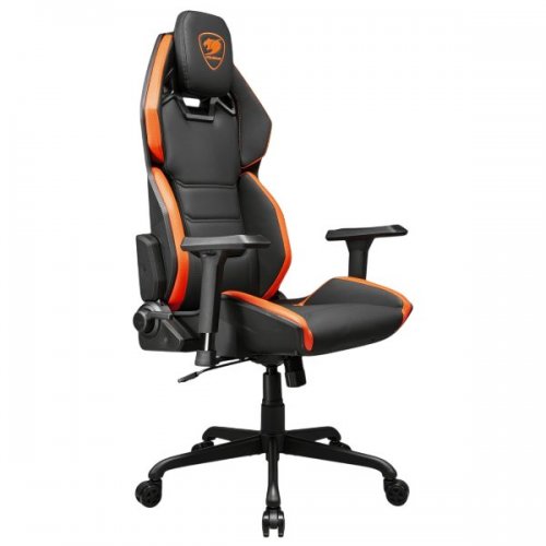 Игровое кресло Cougar Hotrod Black/Orange купить в Украине: Киев, Днепр, Харьков, Одесса  | Низкая цена, отзывы, характеристики от TELEMART фото