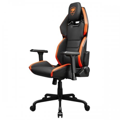 Игровое кресло Cougar Hotrod Black/Orange купить в Украине: Киев, Днепр, Харьков, Одесса  | Низкая цена, отзывы, характеристики от TELEMART фото