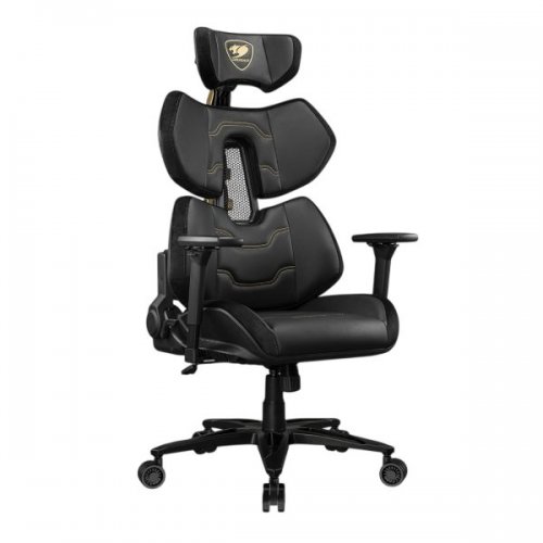 Ігрове крісло Cougar Terminator Elite Gold купити в Україні: Київ, Львів, Хмельницький, Тернопіль, Івано-Франківськ | Низька ціна, відгуки, характеристики від TELEMART фото