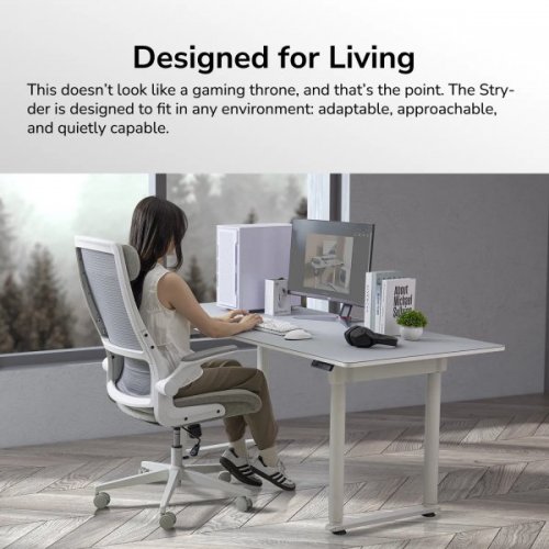 Офисное кресло Cougar Stryder Gray купить в Украине: Киев, Днепр, Харьков, Одесса  | Низкая цена, отзывы, характеристики от TELEMART фото