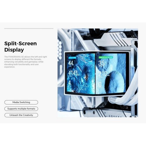 Уценка готовая сво TRYX Panorama SE 360 ARGB (L-P360L-AM3M-G0W) White (Вскрытая упаковка, 853112) купить в Украине: Киев, Днепр, Харьков, Одесса  | Проверка совместимости, низкая цена, отзывы, характеристики от TELEMART фото