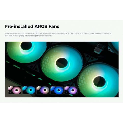 Уценка готовая сво TRYX Panorama SE 360 ARGB (L-P360L-AM3M-G0W) White (Вскрытая упаковка, 853112) купить в Украине: Киев, Днепр, Харьков, Одесса  | Проверка совместимости, низкая цена, отзывы, характеристики от TELEMART фото