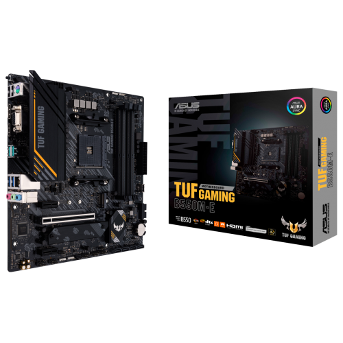 Материнская плата Asus TUF GAMING B550M-E (sAM4, AMD B550) (Восстановлено продавцом, 853113) купить в Украине: Киев, Днепр, Харьков, Одесса  | Проверка совместимости, низкая цена, отзывы, характеристики от TELEMART фото