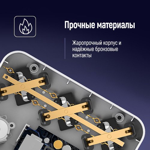 Сетевой фильтр ColorWay 2 м 3 розетки + 3 x USB + 3 x USB Type-C (CW-CHE36PDB) Black купить в Украине: Киев, Днепр, Харьков, Одесса  | Низкая цена, отзывы, характеристики от TELEMART фото